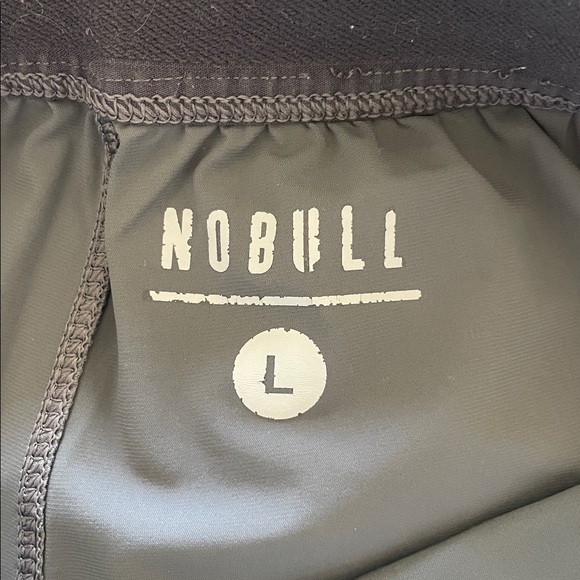 Nobull Men’s Shorts Gray Drawstring Lightweight Active Training Performance L - Picture 6 of 7